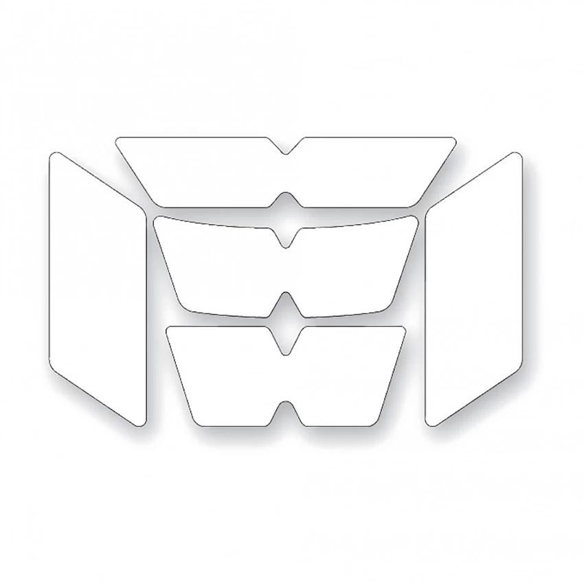 Booster Reflection Set Helmet 3 Booster Reflection Set Helmet - Afbeelding 2