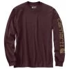 Carhartt Logo Longsleeve -Winkel Voor Motoraccessoires carhartt logo longsleeve