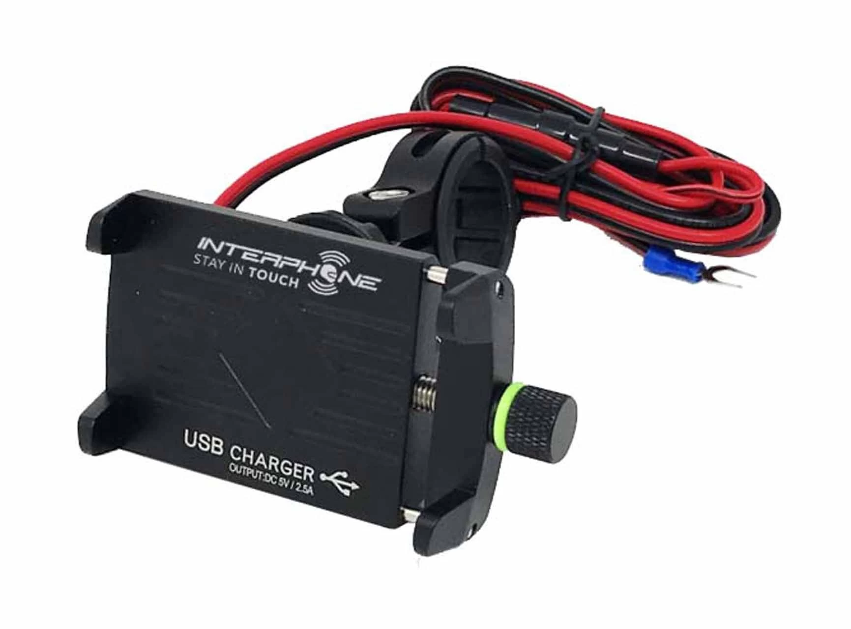 Interphone Smartphone Holder Motocrab Evo Alu USB 3 Interphone Smartphone Holder Motocrab Evo Alu USB - Afbeelding 2