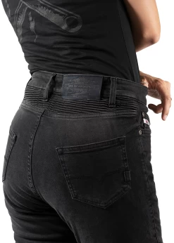 John Doe Betty Biker Jeans Black Used -Winkel Voor Motoraccessoires john doe betty biker jeans black used 6