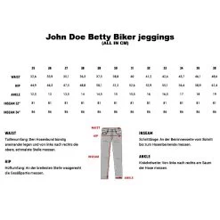 John Doe Betty Biker Jeggings -Winkel Voor Motoraccessoires john doe betty biker jeggings 8