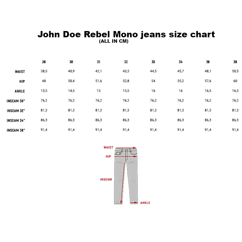 John Doe Rebel Mono 8 John Doe Rebel Mono - Afbeelding 6