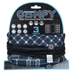 Oxford Comfy Set Black-White-Tartan -Winkel Voor Motoraccessoires oxford comfy set black white tartan 4