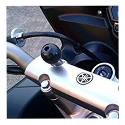 Ram Mounts Clamp Base With M8 Bolts + Ball -Winkel Voor Motoraccessoires ram mounts clamp base with m8 bolts ball 1