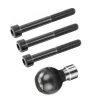 Ram Mounts Clamp Base With M8 Bolts + Ball -Winkel Voor Motoraccessoires ram mounts clamp base with m8 bolts ball