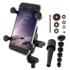 Ram Mounts RAM X-Grip Stem Mount Kit -Winkel Voor Motoraccessoires ram mounts ram x grip stem mount kit 2