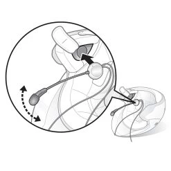 Sena 3S Plus Boom 7 Sena 3S Plus Boom -Winkel Voor Motoraccessoires sena 3s plus boom 2