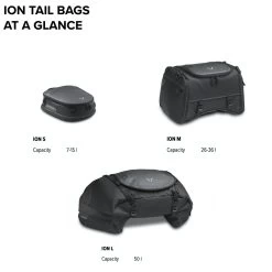 SW-Motech Tail Bag Ion M -Winkel Voor Motoraccessoires sw motech tail bag ion m 3