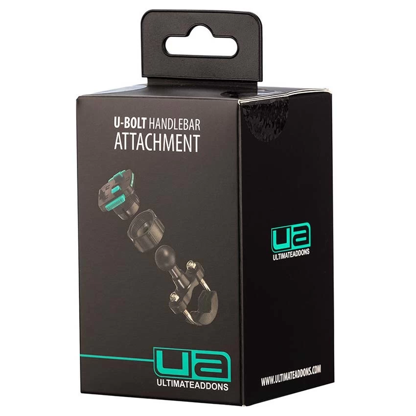 Ultimate Addons U-Bolt Handlebar Mount 16-32mm + 3 Prong Adapter 4 Ultimate Addons U-Bolt Handlebar Mount 16-32mm + 3 Prong Adapter - Afbeelding 2