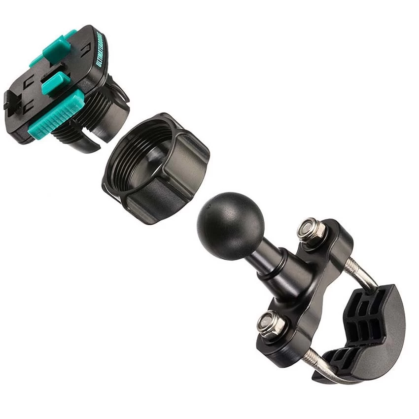 Ultimate Addons U-Bolt Handlebar Mount 16-32mm + 3 Prong Adapter 3 Ultimate Addons U-Bolt Handlebar Mount 16-32mm + 3 Prong Adapter